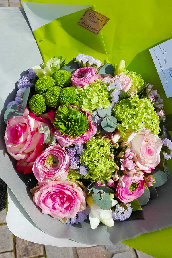 livraison de fleurs à Languidic, offrir des fleurs dans le Morbihan